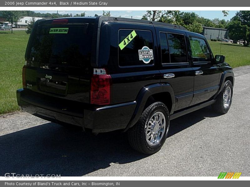 Black / Medium Slate Gray 2006 Jeep Commander 4x4