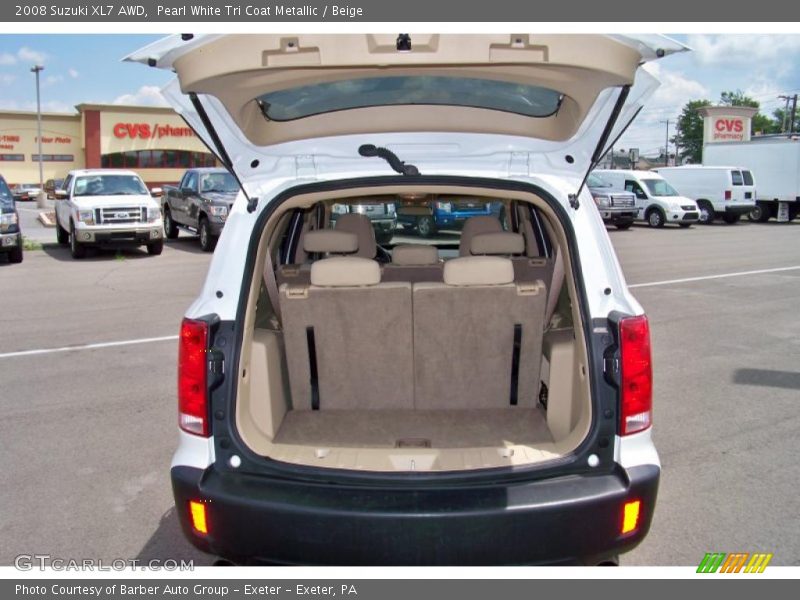 Pearl White Tri Coat Metallic / Beige 2008 Suzuki XL7 AWD