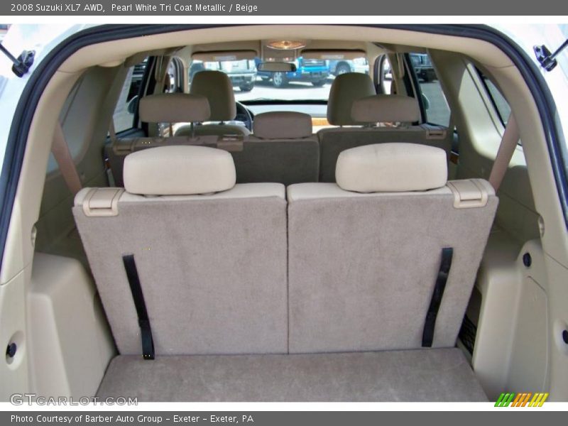 Pearl White Tri Coat Metallic / Beige 2008 Suzuki XL7 AWD