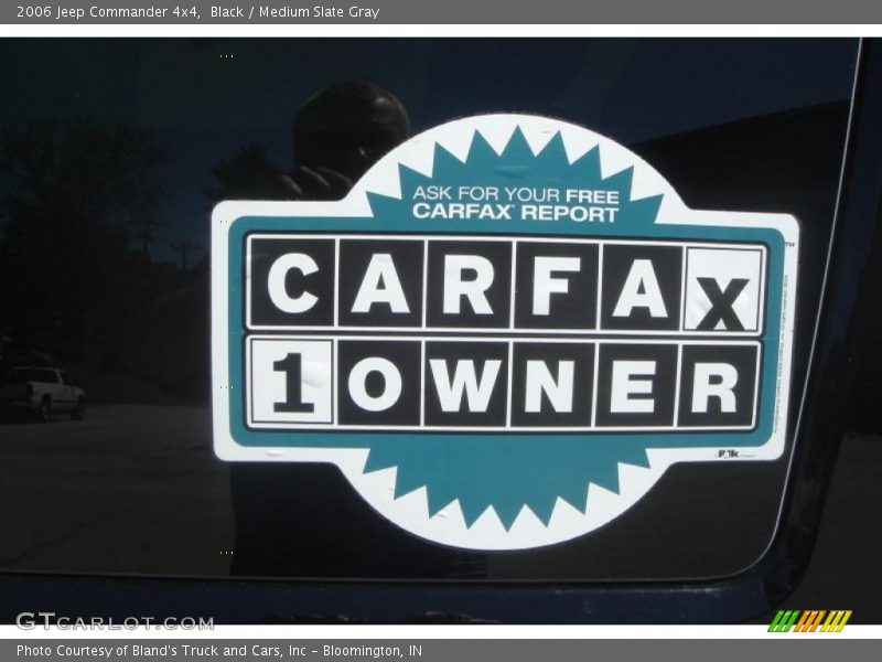 Black / Medium Slate Gray 2006 Jeep Commander 4x4