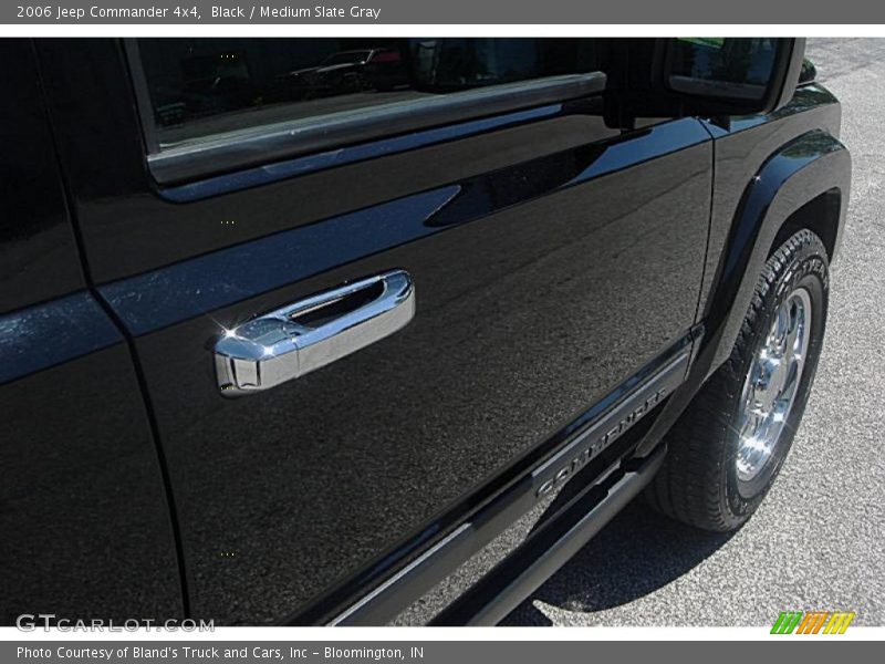 Black / Medium Slate Gray 2006 Jeep Commander 4x4