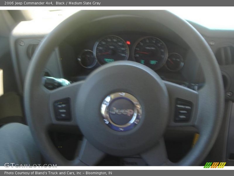 Black / Medium Slate Gray 2006 Jeep Commander 4x4
