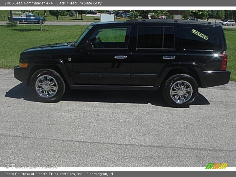 Black / Medium Slate Gray 2006 Jeep Commander 4x4