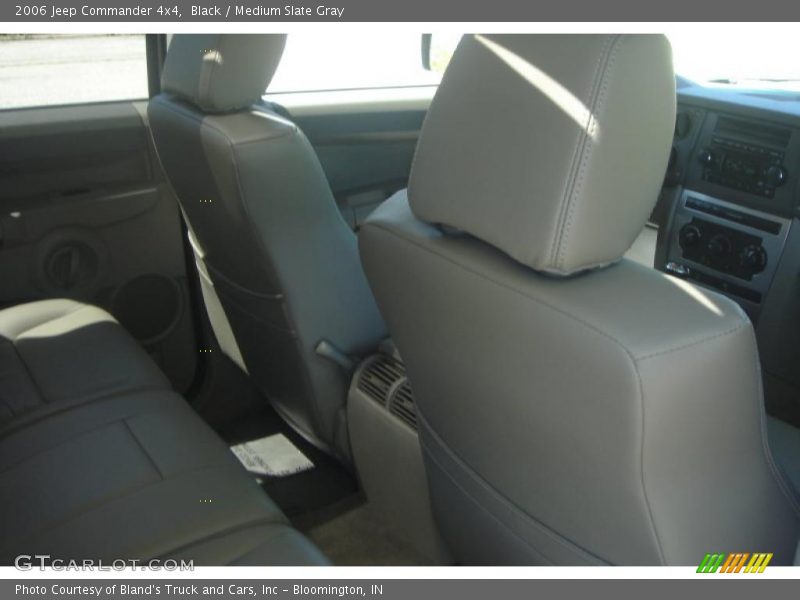 Black / Medium Slate Gray 2006 Jeep Commander 4x4