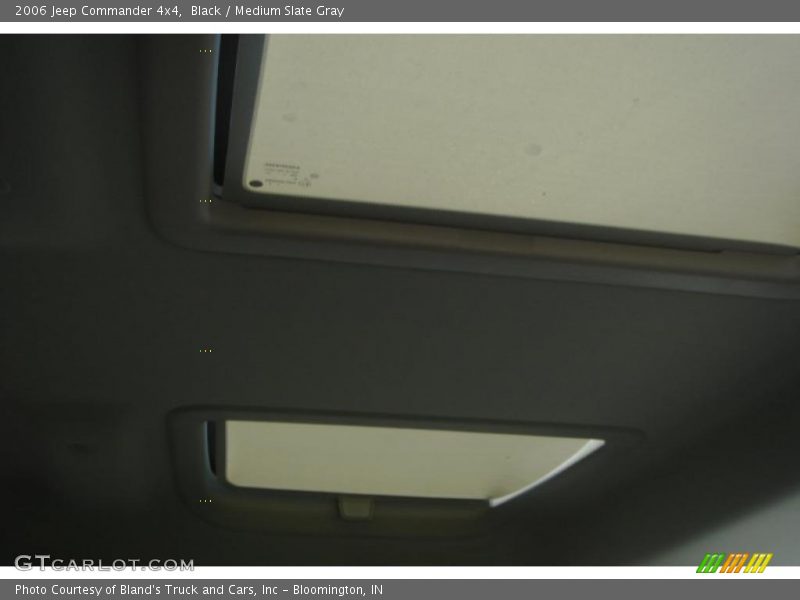 Black / Medium Slate Gray 2006 Jeep Commander 4x4