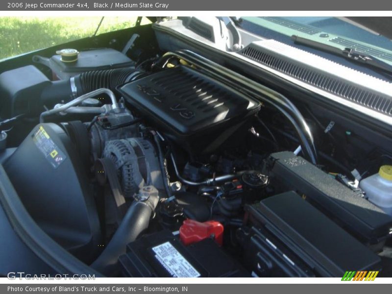 Black / Medium Slate Gray 2006 Jeep Commander 4x4