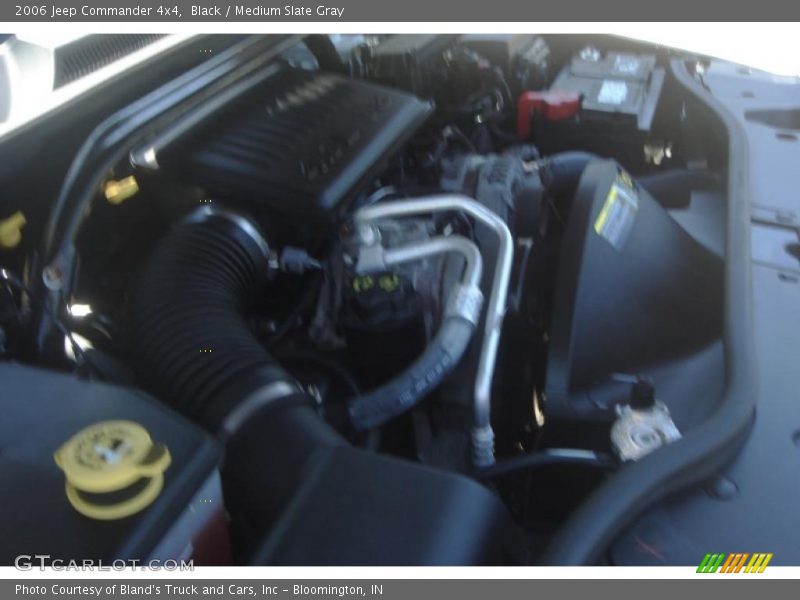 Black / Medium Slate Gray 2006 Jeep Commander 4x4