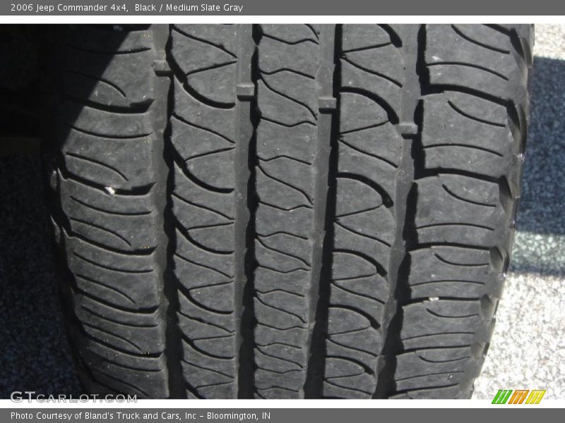 Black / Medium Slate Gray 2006 Jeep Commander 4x4