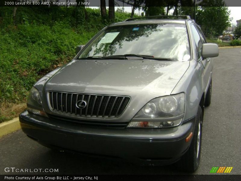 Mineral Green / Ivory 2000 Lexus RX 300 AWD