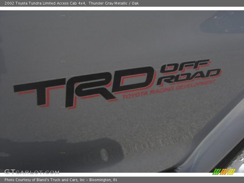 Thunder Gray Metallic / Oak 2002 Toyota Tundra Limited Access Cab 4x4