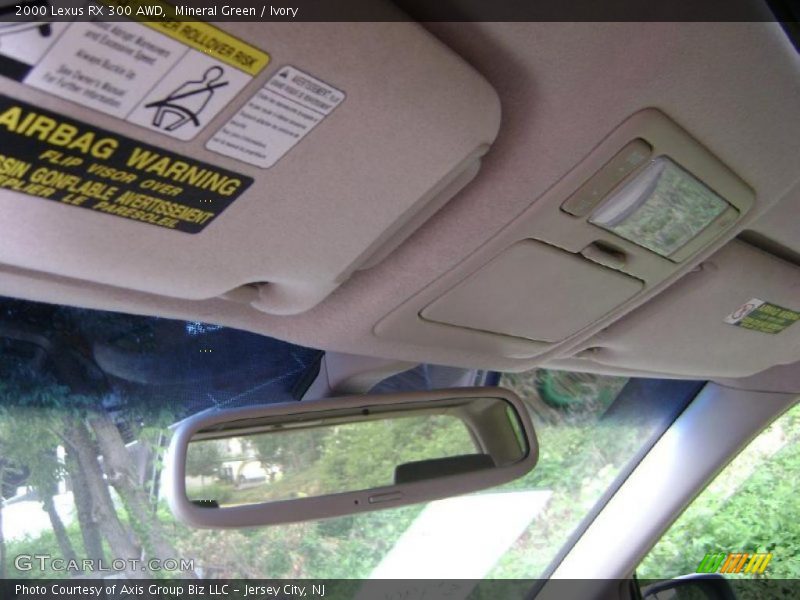 Mineral Green / Ivory 2000 Lexus RX 300 AWD