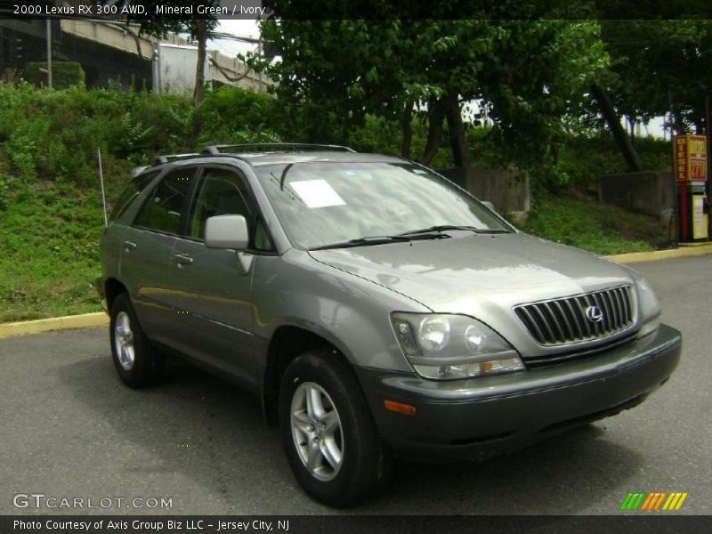 Mineral Green / Ivory 2000 Lexus RX 300 AWD