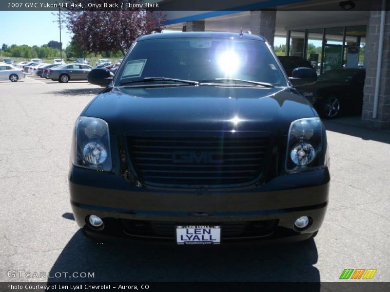 Onyx Black / Ebony Black 2007 GMC Yukon SLT 4x4