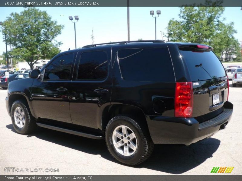 Onyx Black / Ebony Black 2007 GMC Yukon SLT 4x4
