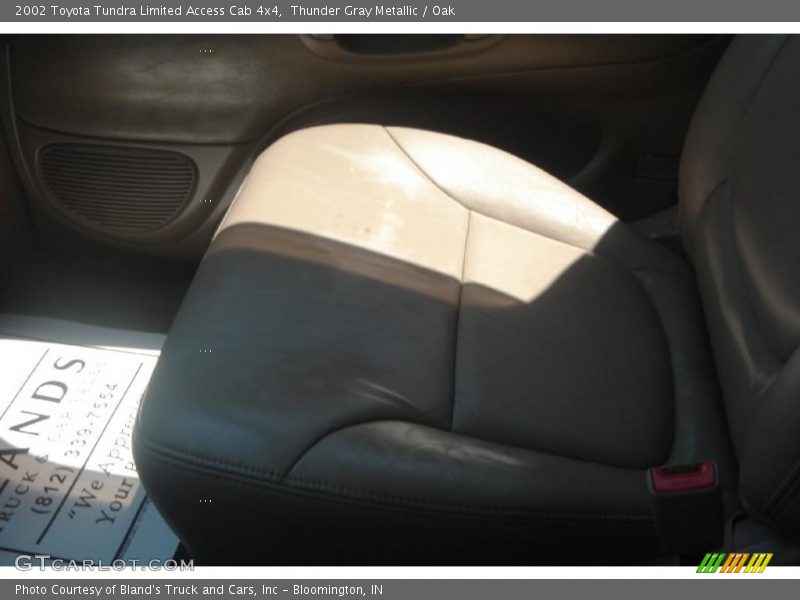 Thunder Gray Metallic / Oak 2002 Toyota Tundra Limited Access Cab 4x4
