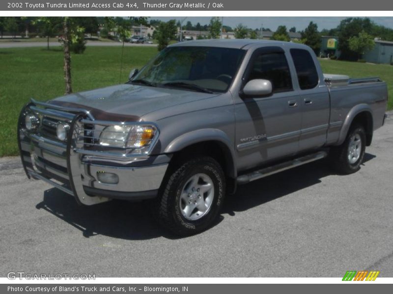 Thunder Gray Metallic / Oak 2002 Toyota Tundra Limited Access Cab 4x4