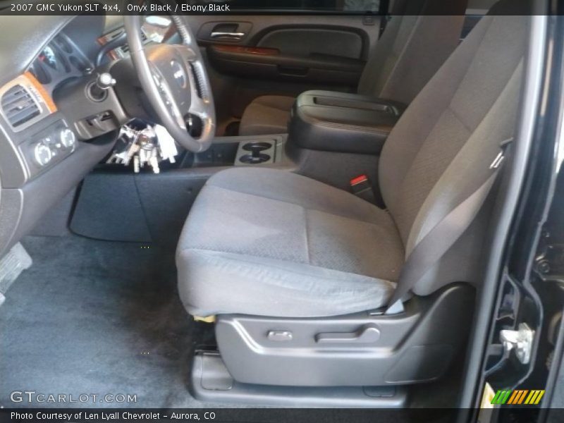 Onyx Black / Ebony Black 2007 GMC Yukon SLT 4x4