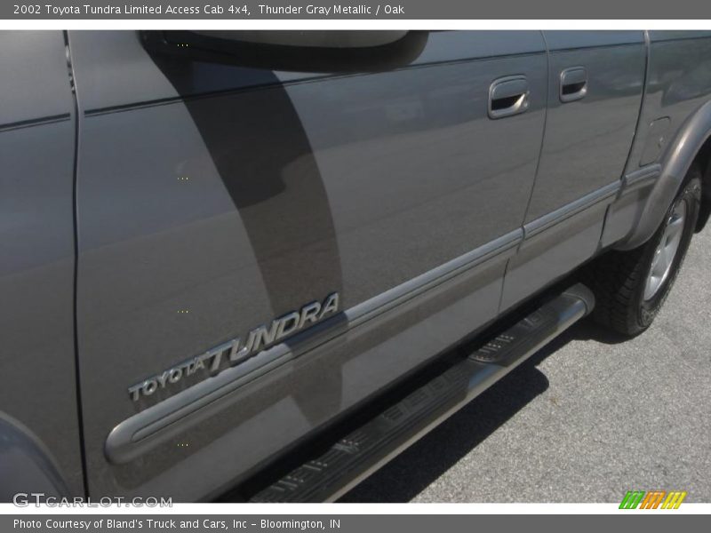 Thunder Gray Metallic / Oak 2002 Toyota Tundra Limited Access Cab 4x4