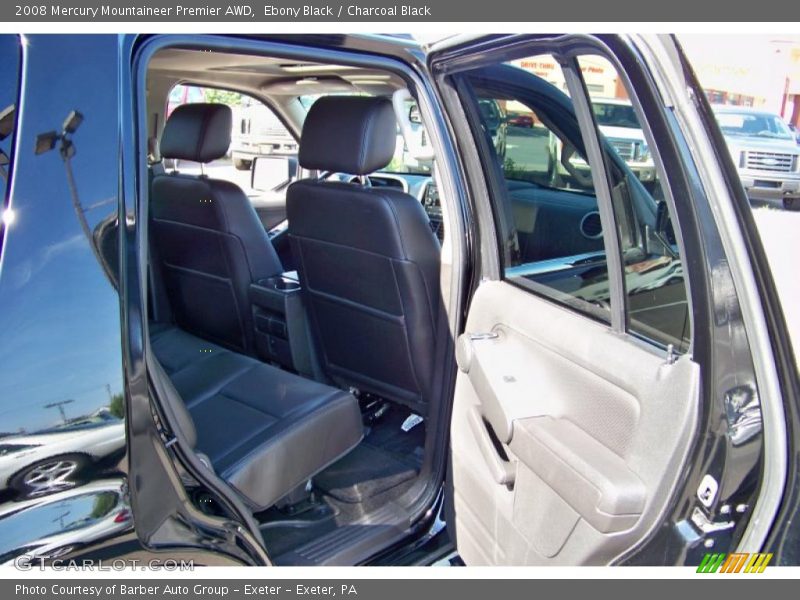 Ebony Black / Charcoal Black 2008 Mercury Mountaineer Premier AWD