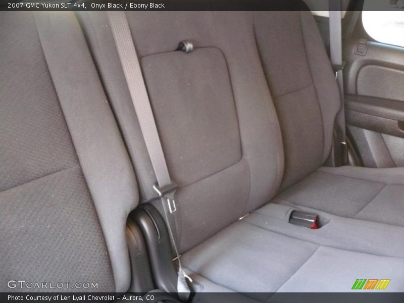 Onyx Black / Ebony Black 2007 GMC Yukon SLT 4x4