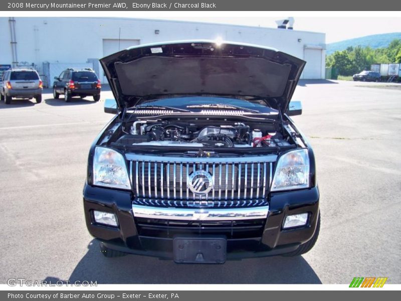 Ebony Black / Charcoal Black 2008 Mercury Mountaineer Premier AWD