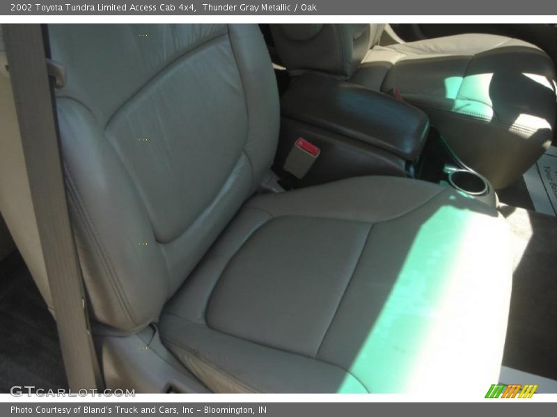 Thunder Gray Metallic / Oak 2002 Toyota Tundra Limited Access Cab 4x4