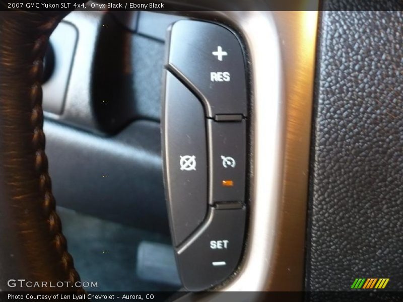 Onyx Black / Ebony Black 2007 GMC Yukon SLT 4x4