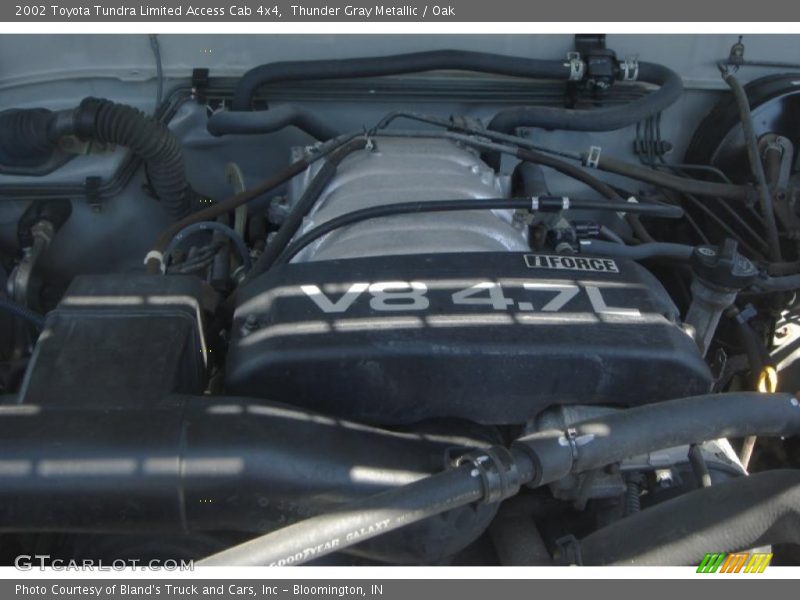 Thunder Gray Metallic / Oak 2002 Toyota Tundra Limited Access Cab 4x4