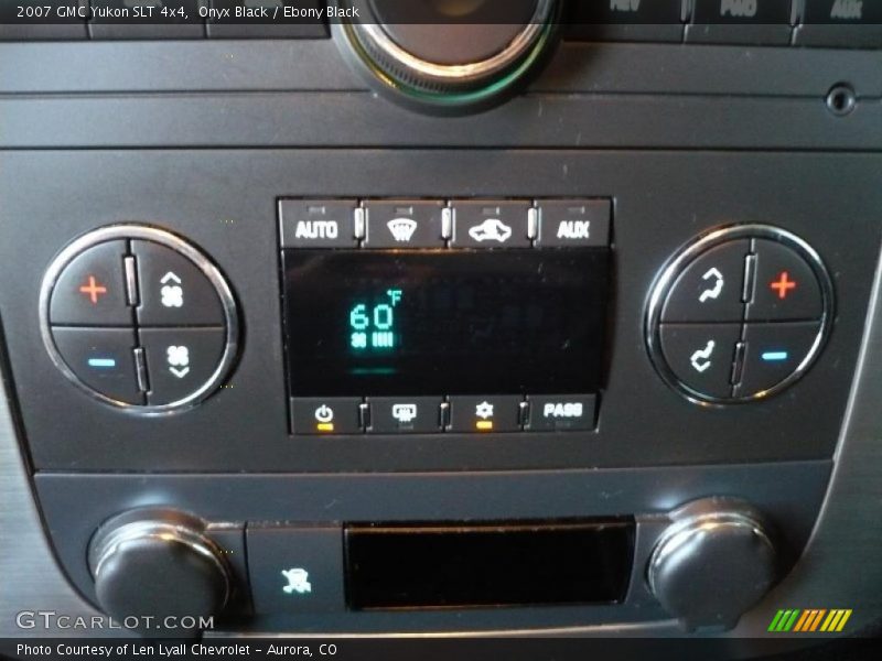 Onyx Black / Ebony Black 2007 GMC Yukon SLT 4x4