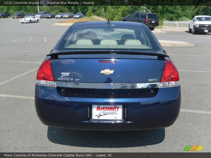 Imperial Blue Metallic / Neutral 2010 Chevrolet Impala LT