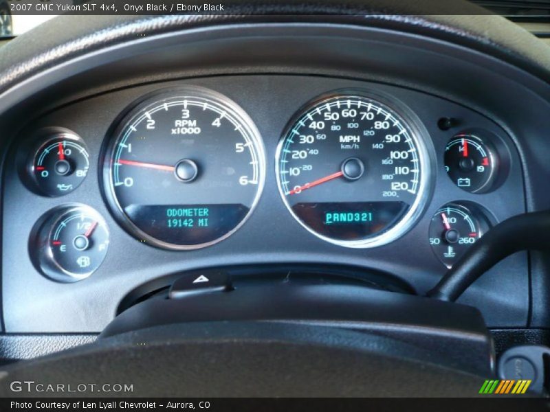 Onyx Black / Ebony Black 2007 GMC Yukon SLT 4x4
