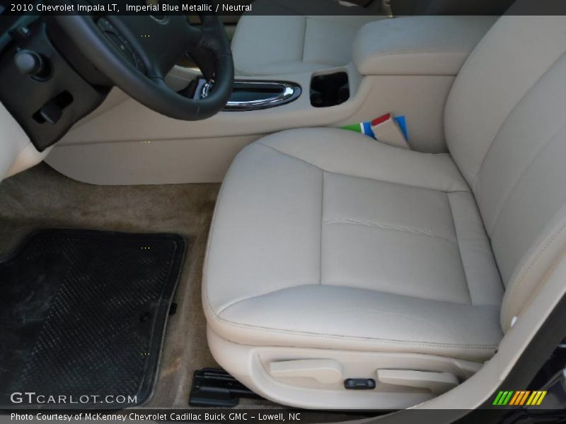 Imperial Blue Metallic / Neutral 2010 Chevrolet Impala LT