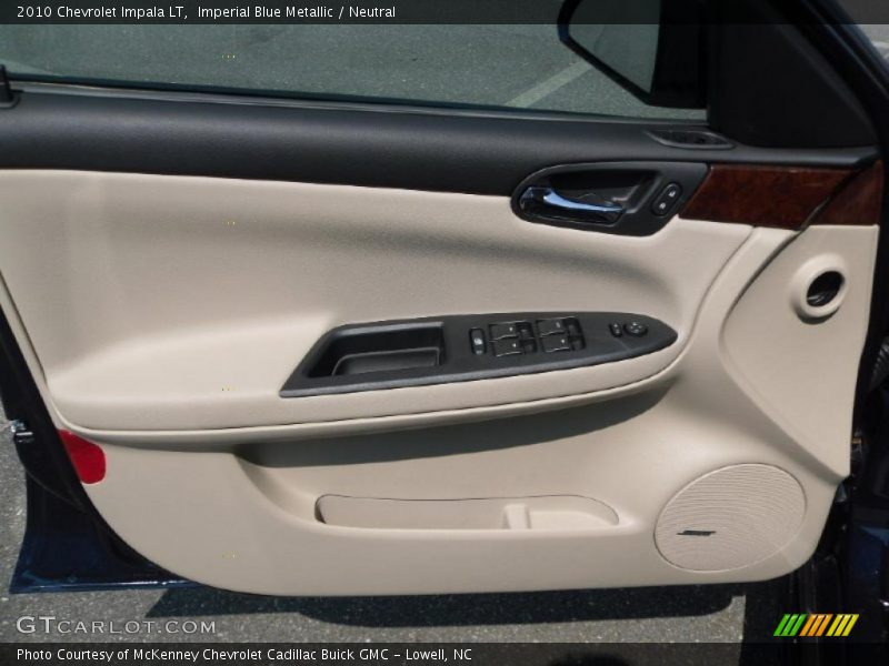 Imperial Blue Metallic / Neutral 2010 Chevrolet Impala LT