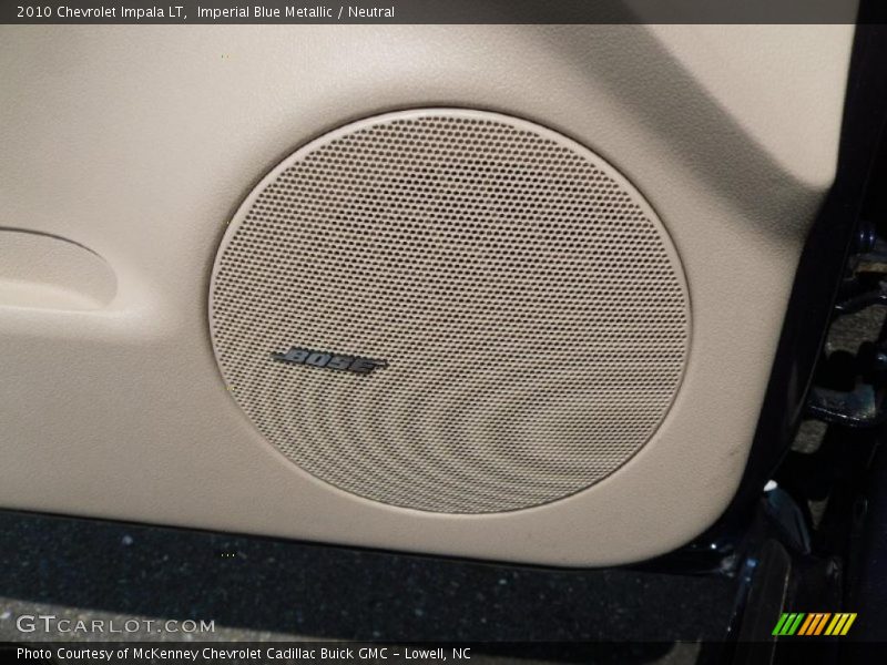 Imperial Blue Metallic / Neutral 2010 Chevrolet Impala LT