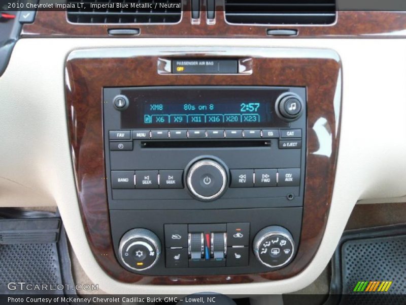 Imperial Blue Metallic / Neutral 2010 Chevrolet Impala LT