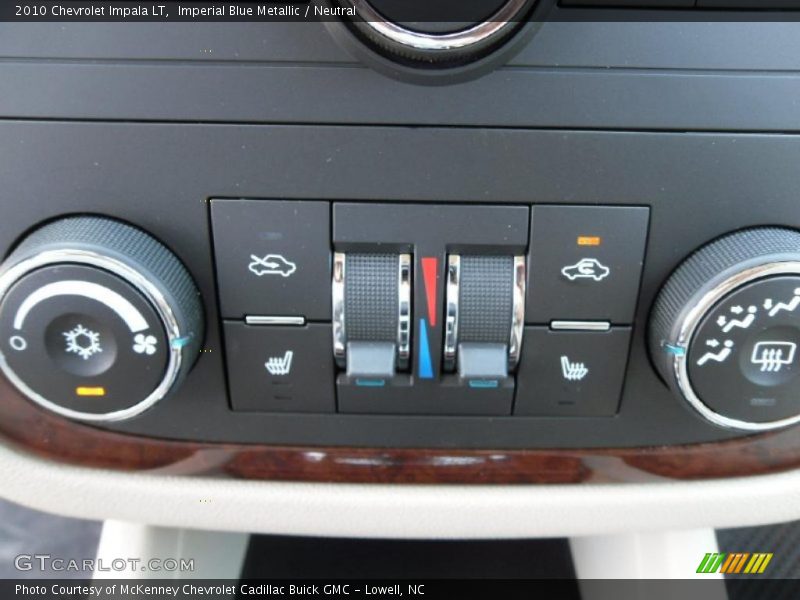 Imperial Blue Metallic / Neutral 2010 Chevrolet Impala LT