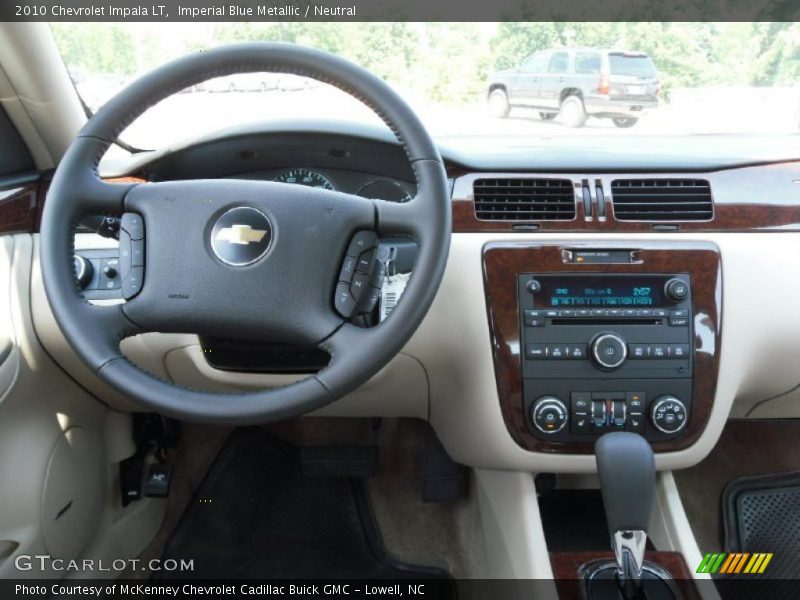 Imperial Blue Metallic / Neutral 2010 Chevrolet Impala LT