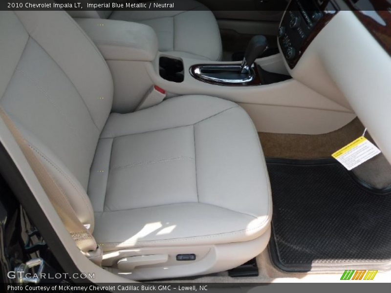 Imperial Blue Metallic / Neutral 2010 Chevrolet Impala LT