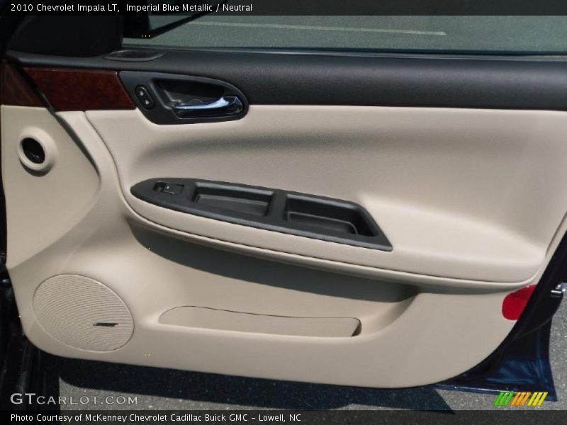 Imperial Blue Metallic / Neutral 2010 Chevrolet Impala LT