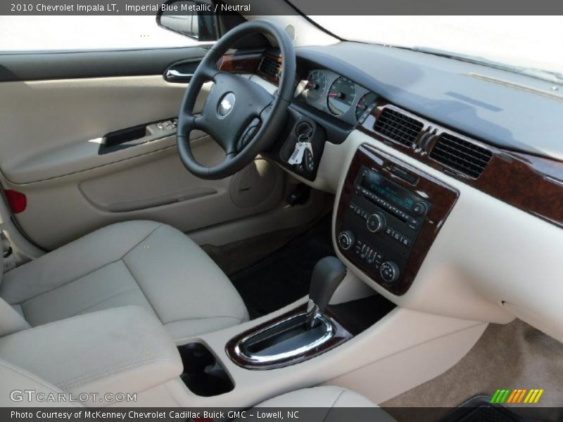 Imperial Blue Metallic / Neutral 2010 Chevrolet Impala LT