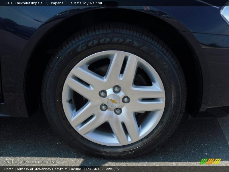 Imperial Blue Metallic / Neutral 2010 Chevrolet Impala LT