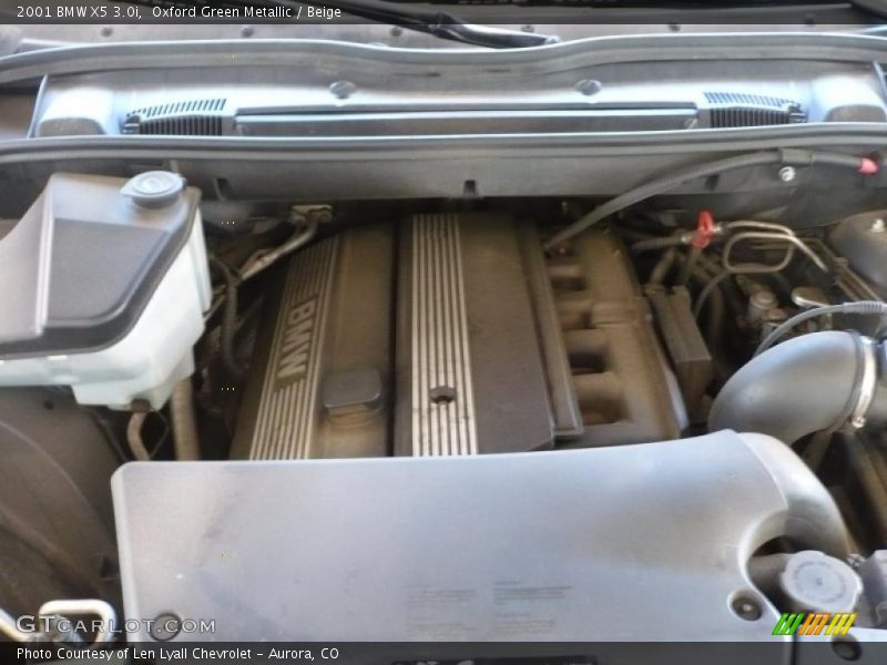 Oxford Green Metallic / Beige 2001 BMW X5 3.0i