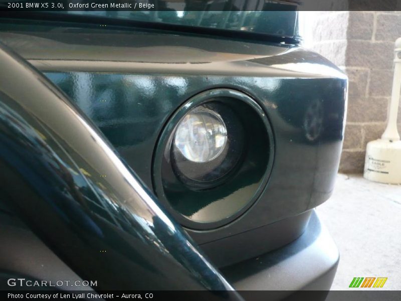 Oxford Green Metallic / Beige 2001 BMW X5 3.0i