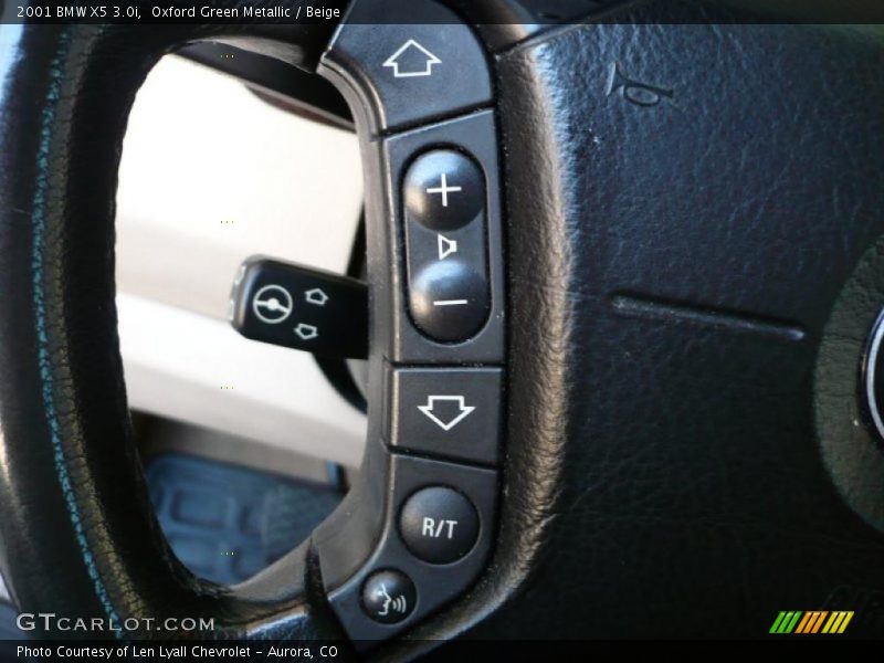Oxford Green Metallic / Beige 2001 BMW X5 3.0i