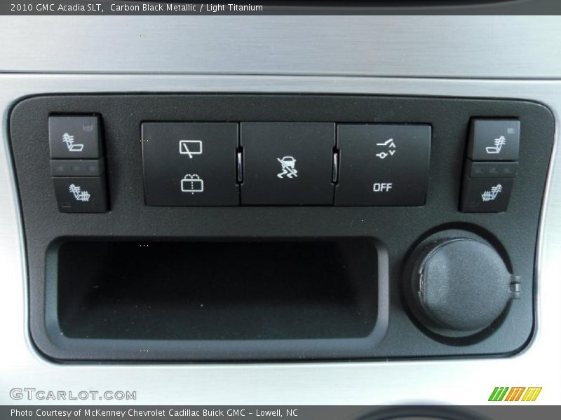 Carbon Black Metallic / Light Titanium 2010 GMC Acadia SLT