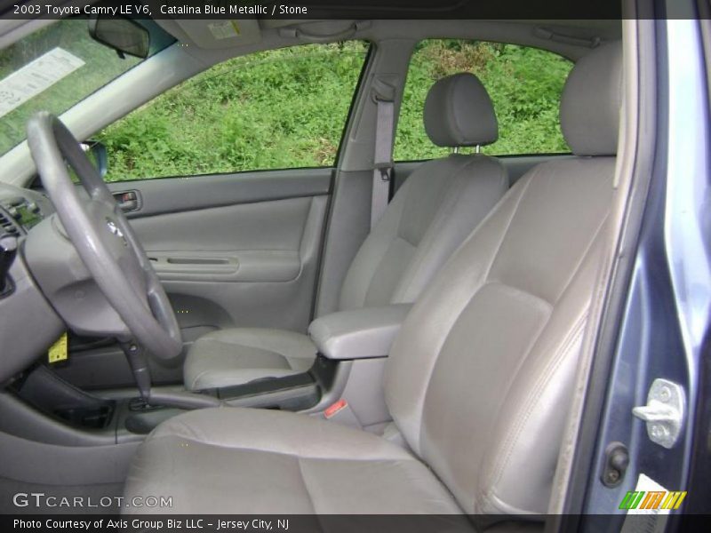 Catalina Blue Metallic / Stone 2003 Toyota Camry LE V6