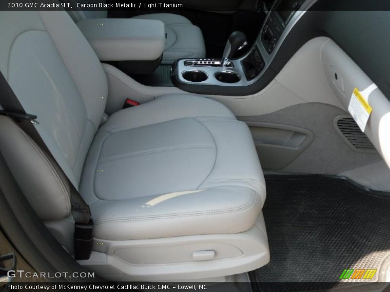 Carbon Black Metallic / Light Titanium 2010 GMC Acadia SLT