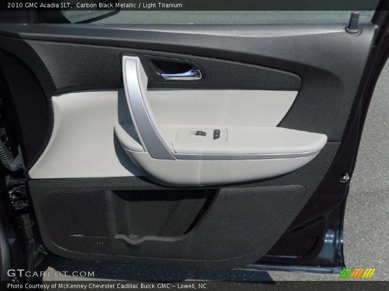 Carbon Black Metallic / Light Titanium 2010 GMC Acadia SLT
