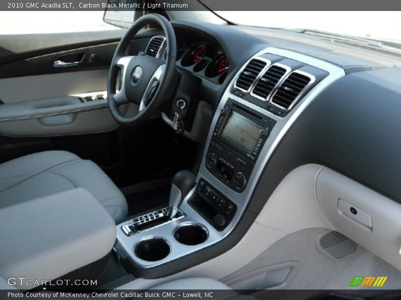 Carbon Black Metallic / Light Titanium 2010 GMC Acadia SLT