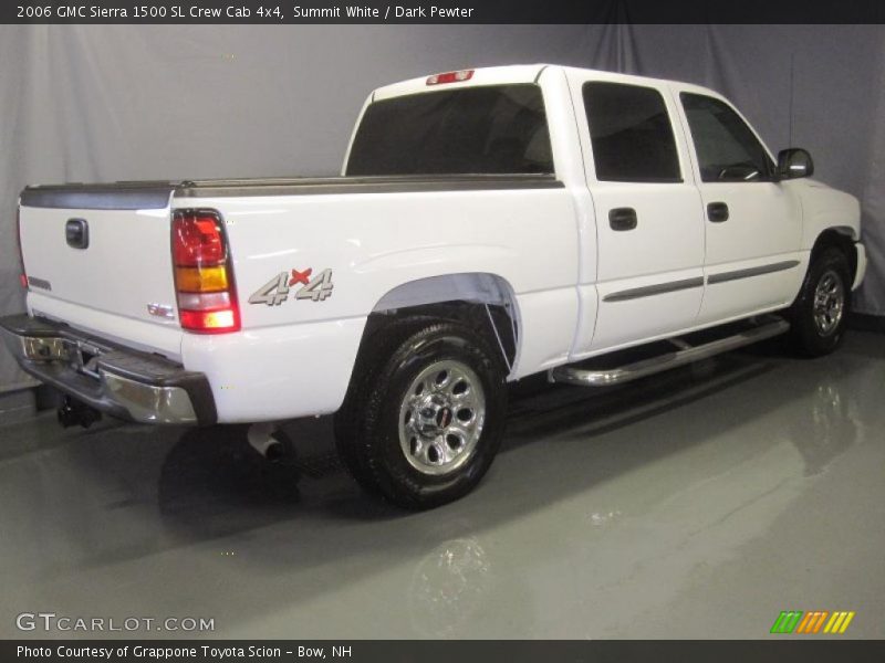 Summit White / Dark Pewter 2006 GMC Sierra 1500 SL Crew Cab 4x4